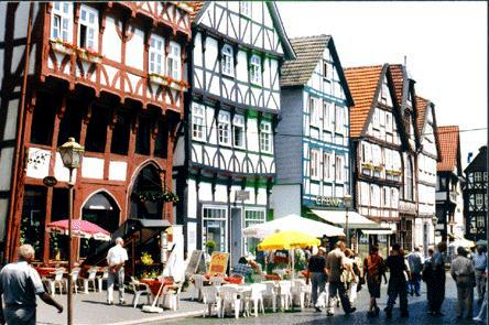 Alte Fachwerkhuser in Frankenberg