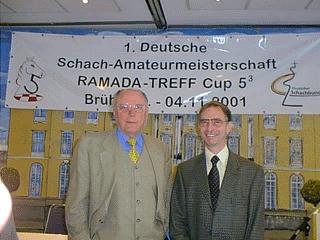 Alfred Schlya und Dr. Weyer