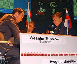 Weselin Topalow und Jewgeni Barejew
