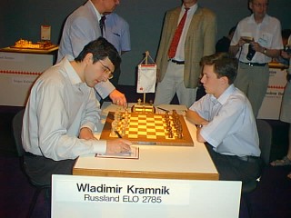 Dortmund 2003: Kramnik - Naiditsch
Foto: Gerhard Hund