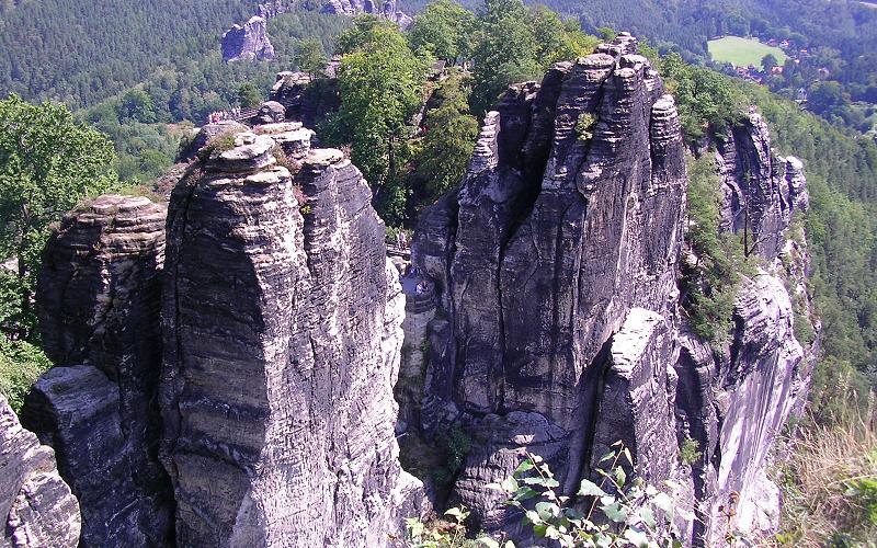 Blick von Bastei