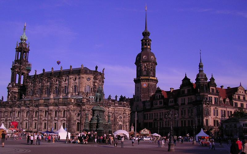 Hofkirche und Residenz