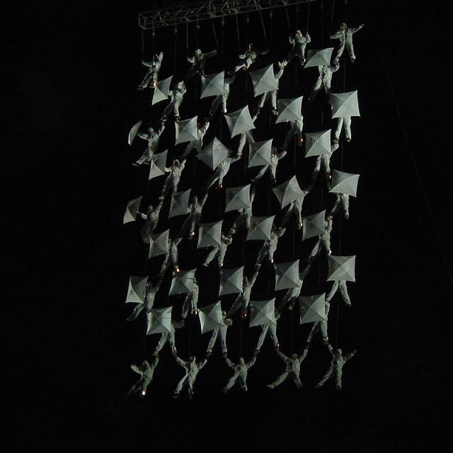 Lebendiges Schachbrett